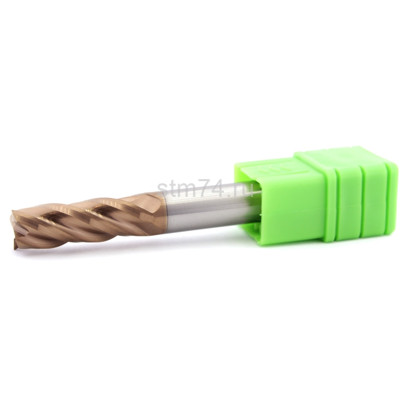 Фреза твердосплавная универсальная диаметр 10мм SM-4FL