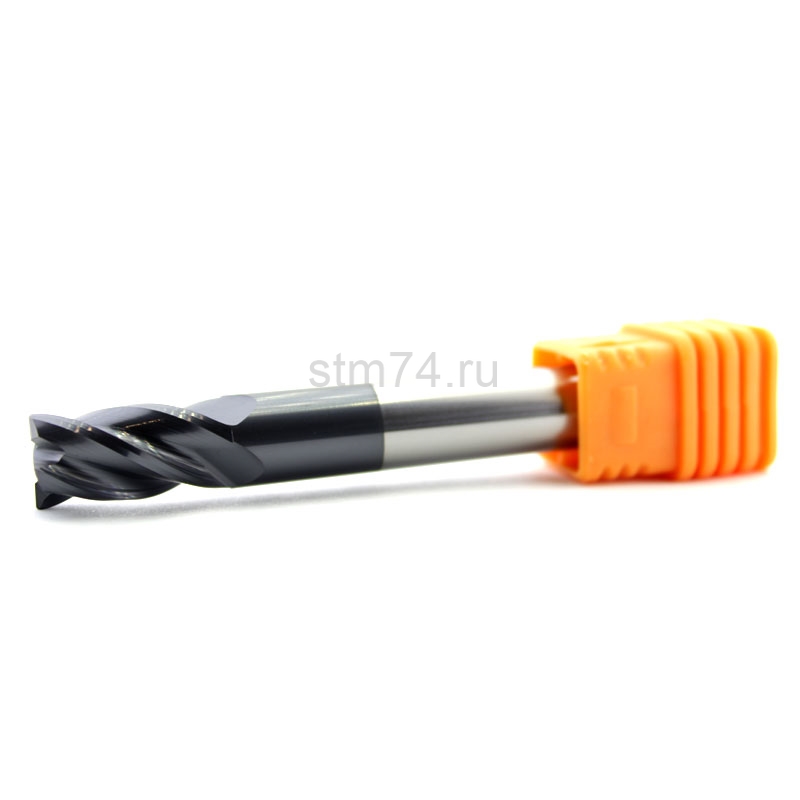 Фреза твердосплавная усиленная, универсальная, диаметр 10мм, радиус 0,5мм, SP-4R.