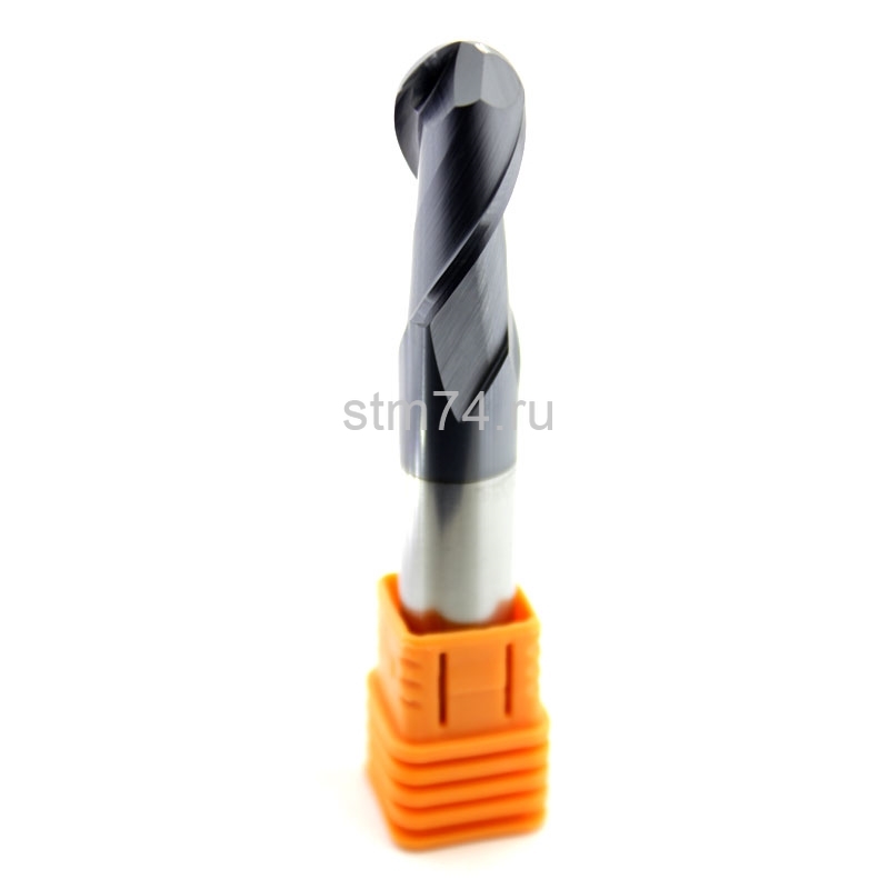 Фреза твердосплавная сферическая радиус 6мм SP-2B Фреза твердосплавная сферическая радиус 6мм SP-2B