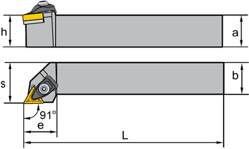 Резец токарный DTGNR/L Резец токарный DTGNR/L