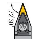 Резец токарный DVVNN Резец токарный DVVNN