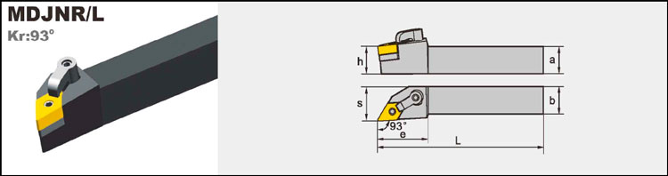 Державка токарная MDJN