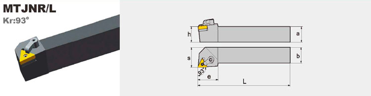 Державка токарная MTJN