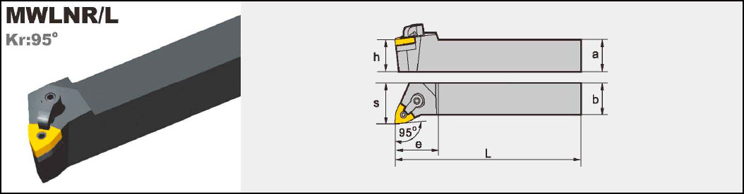 Державка токарная MWLN