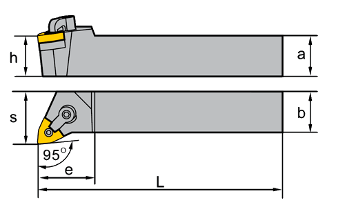 Резец токарный MWLNR/L Резец токарный MWLNR/L