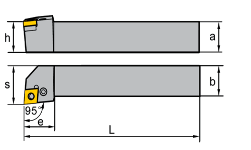 Резец токарный PCLNR/L Резец токарный PCLNR/L
