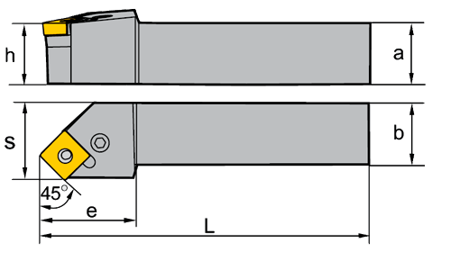 Резец токарный PTFNR/L Резец токарный PTFNR/L