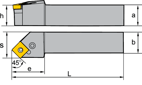 Резец токарный PTTNR/L Резец токарный PTTNR/L