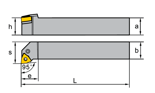Резец токарный PWLNR/L Резец токарный PWLNR/L