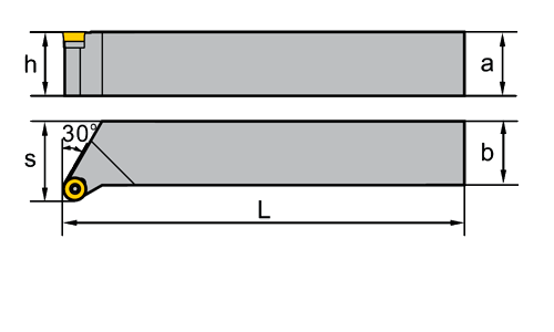 Резец токарный SRGCR/L Резец токарный SRGCR/L