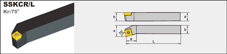 Державка токарная SSKC