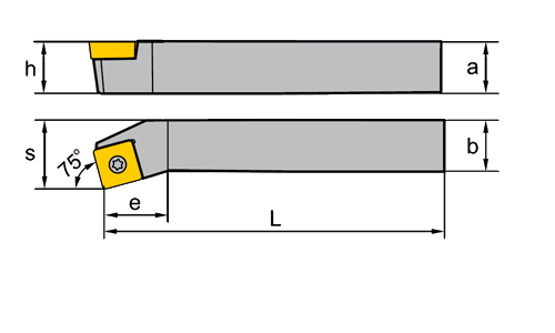 Резец токарный SSKCRL Резец токарный SSKCRL