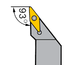 Токарный резец MTJNR-L