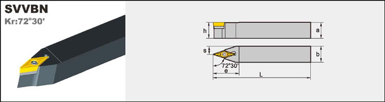 Державка токарная SVVBN