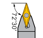 Токарный резец MTGNR-L